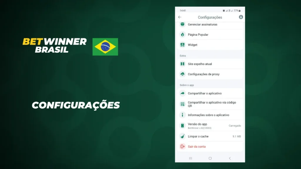 Cotas e limites de aposta na Betwinner